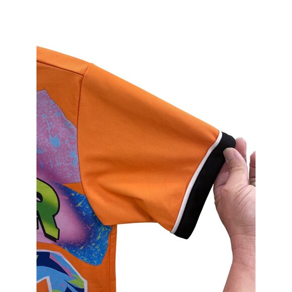 Hop Fashion Bel-Air 23 womans orange green Jersey Size M SKU 8420 - Picture 4 of 16